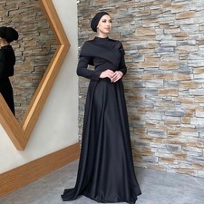 Abendkleid / Abiye / Evening dress / hijab dress in Schwarz/Black / Tesettür 