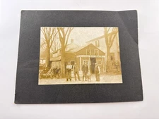Antique Photograph H.D. Champlin Blacksmith Shop Nelsonville NY Putnam County A3