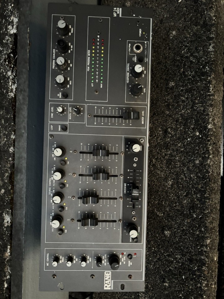 Used Rane Mixer **RARE** RANE MP24 Professional Mixer | eBay