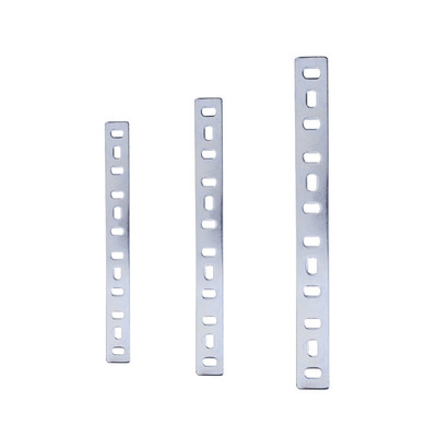 Heavy Duty Straight Joint Plate mit Einstellschlitzen DIY Kit 100pcs