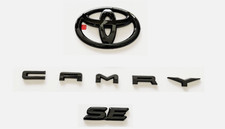 New 3ps 2018-2023 Toyota Camry Se Gloss Black Emblem Overlay Kit Pt948-03191-02