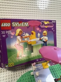 Vintage Lego Belville: Fun-Day Sundaes (5830) Missing Character W/Instructions