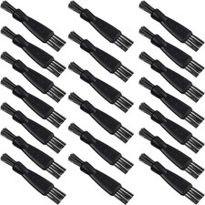 20 Pieces Electric Shaver Cleaning Brush Small Clipper Brushes Black