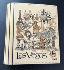 Las Vegas Photo Album 4x6 Photos Embossed Casinos Vegas Vintage