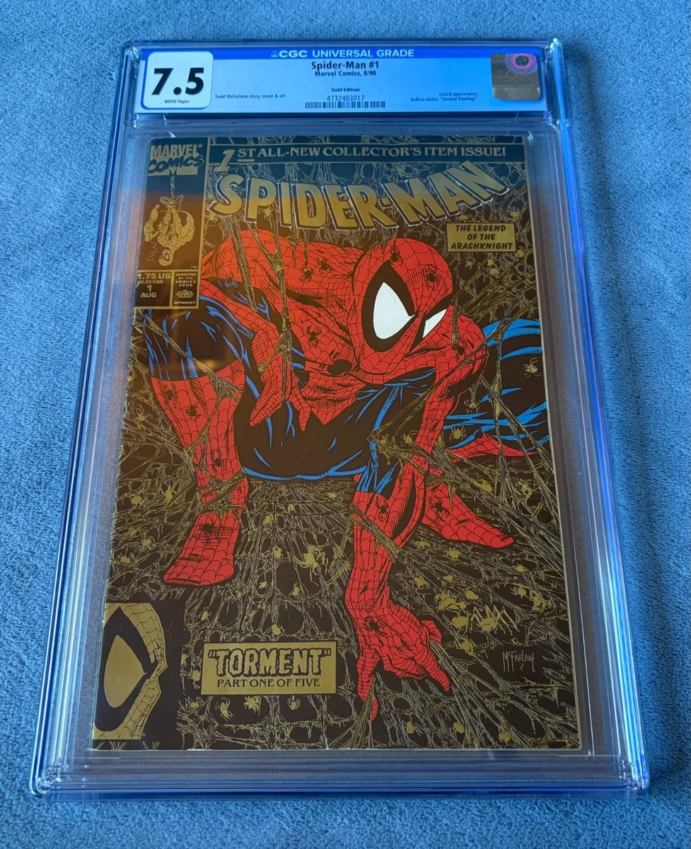 Spider-man Gold Edition マクファーレン スパイダーマン Spiderman 1 Gold for sale | eBay