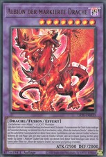 YuGiOh Albion der markierte Drache LIOV-DE033 Ultra Rare Deutsch Good 1st