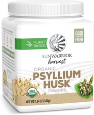 Organic Psyllium Husk Powder – Plant-Based Fiber for Gut Health & Regularity – S