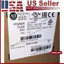 New Sealed 22C-D105A103 Power Flex 400 75HP AC Drive 22CD105A103 US Free Tax