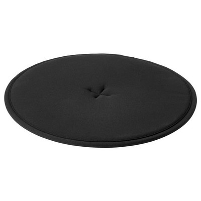 Neu! IKEA STRAFLY ~ Sitzkissen Stuhlpolster Stuhlkissen Schwarz Rund D: 36 cm
