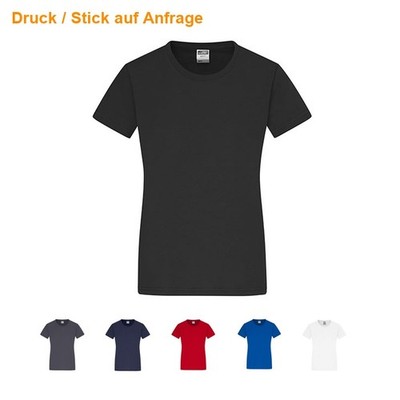 JAMES+NICHOLSON Damen T-Shirt Ladies Slim Fit Tee Shirt viele Farben 971 NEU