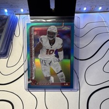 Topps Chrome 2025 Josh Sweat Serial Numbered # 176/199 Arizona Cardinals