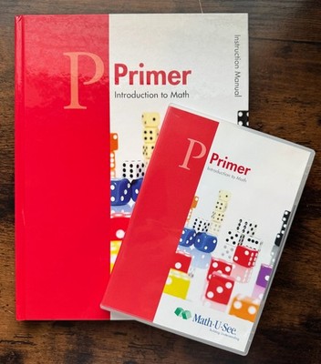 Math U See Primer Homeschool Math Curriculum Set DVD & Instructional Manual