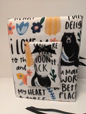 Saying and Animals Photo Album -Holds 100 4x6 Photos - Handmade