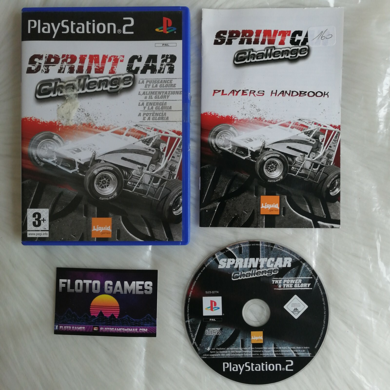 Jeu Sprint Car Challenge pour PS2 Complet CIB PAL - Floto Games