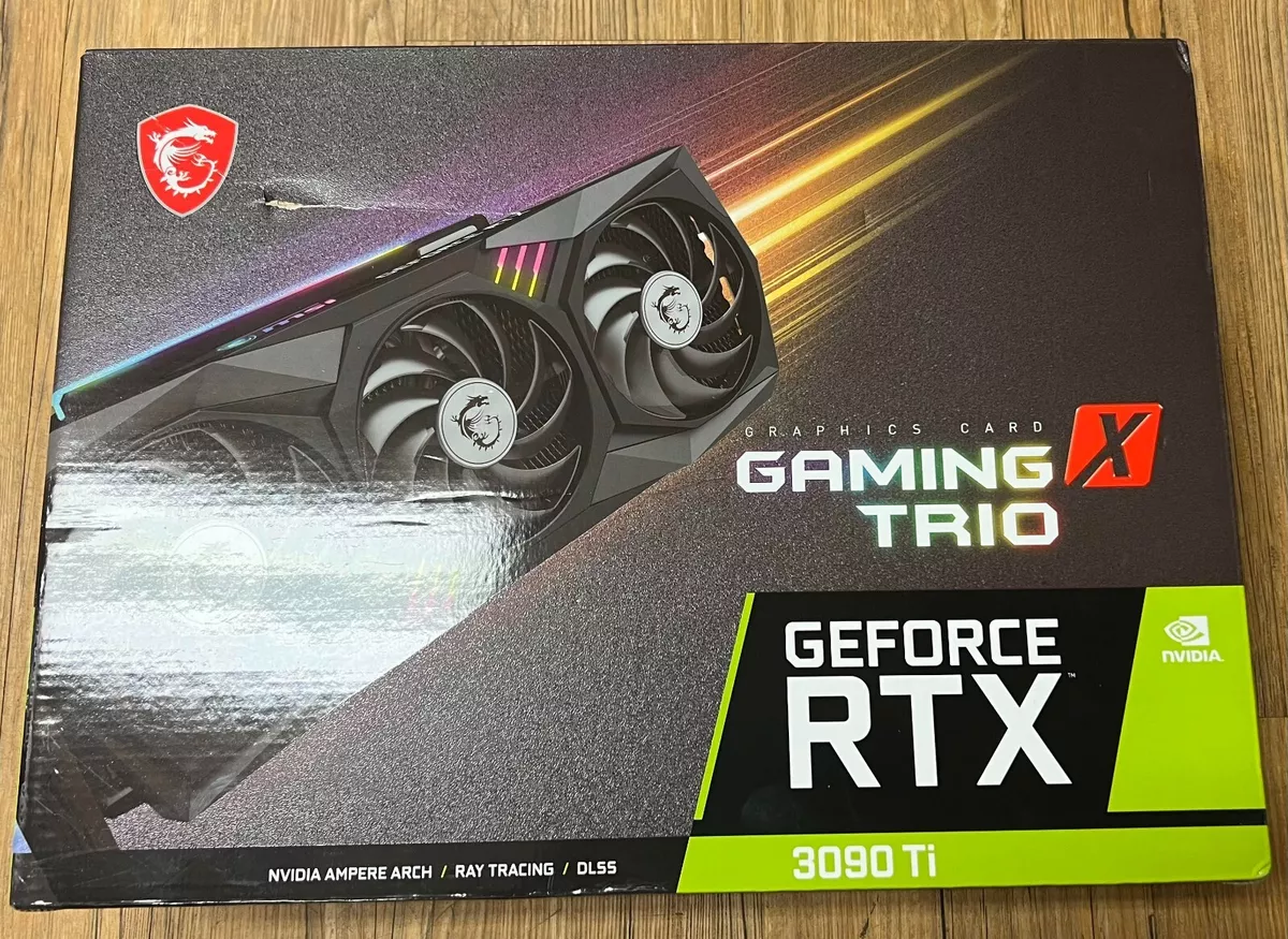 MSI GeForce RTX  Ti GAMING X TRIO GB GDDR6X Graphics Card