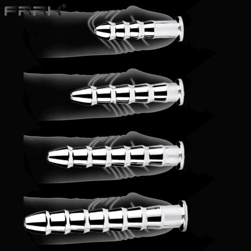Dilatador de pene hueco de acero inoxidable que suena metal uretral tapón de estiramiento HOMBRE - Imagen 4 de 15