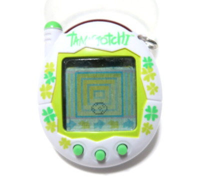 Tamagotchi Connection V3 Blue Eu Exclusive Lucky Clover English Bandai Tested