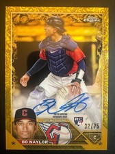 2023 Topps Gilded - Bo Naylor Autograph /75