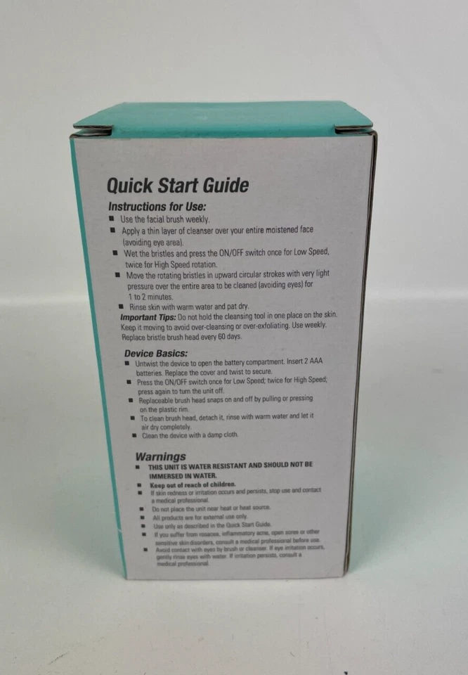 NEW 2022 Proactiv PORE CLEANSING BRUSH Charcoal Infused Face Brush 360 Rotation  - Image 3 of 4