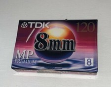 TDK 8mm 120 MP Premium Precision Camcorder Video Tape