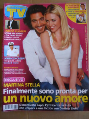 TV Lächeln und Lieder Nr. 19 2007 Daniele Liotti Martina Stella Enrico Ruggeri [D51