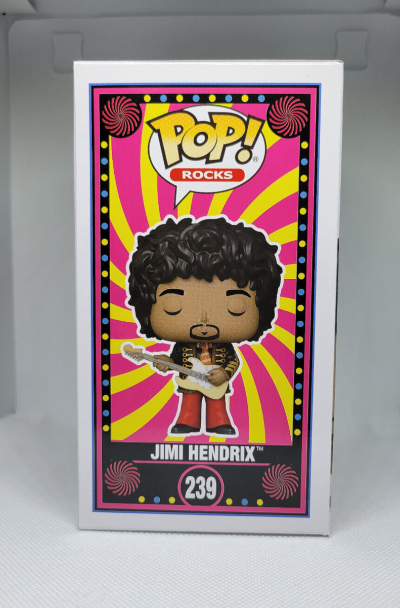 FUNKO POP! JIMI HEDRIX #239 ROCKS VINYL FIGURE FUNKO EXCLUSIVE W