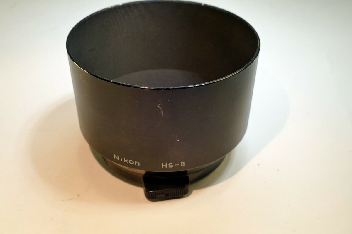 Nikon HS-8 Lens Hood Shade Metal for 105mm f2.5 AI-S Nikkor f4