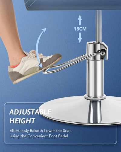 Classic Hydraulic Barber Chair Salon Beauty Spa Tattoo Hair Styling Equipment US - Picture 12 of 14