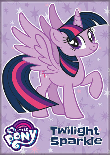 MY LITTLE PONY TWILIGHT SPARKLE MAGNET 2.5” X 3.5” NEW