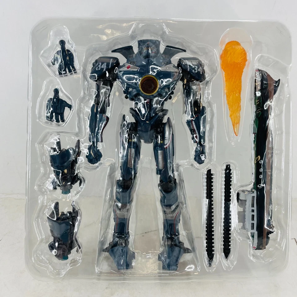 Gipsy Danger Jaeger Hong Kong Brawl 7" Movable Action LED Figure Pacific Rim Toy - Image 2 of 4