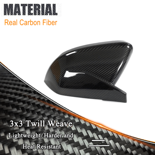 Dry Carbon Spiegelkappen Außenspiegel Gehäuse Passt für Audi RSQ8 RS Q8 2021-23 - Bild 9 von 12