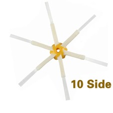 10 Side 6-armed Vacuum Clean Side Brush for iRobot Roomba 5 /6/ 700 screws