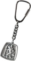 Christophorus Relief SchlüSselanhäNger Key Ring 3D Metall Gute Fahrt Art. 202S