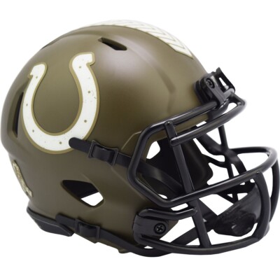 NFL Riddell 2022 Salute To Service Speed Mini Football Helmet - PICK YOUR  TEAM! | eBay