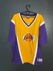 VINTAGE LOS ANGELES LAKERS NBA BASKETBALL PLAYER ISSUE CHAMPION AUTHENTIC
