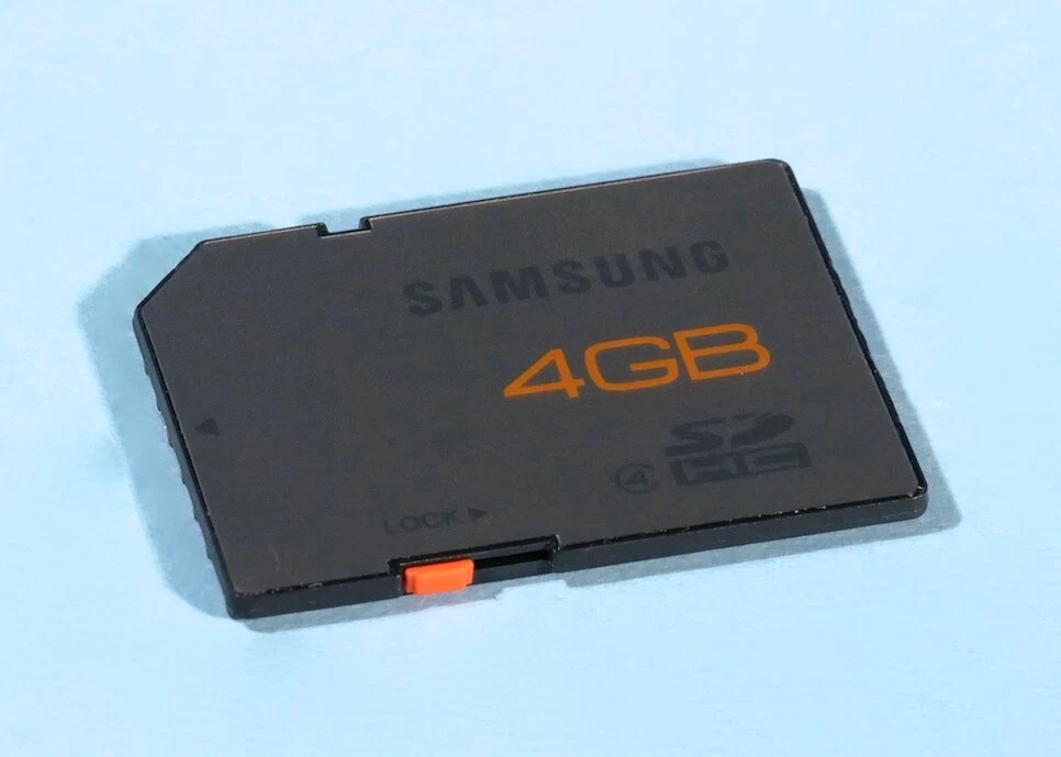 Samsung 4GB SD HC Class 4 Memory Card Fully Working eBay