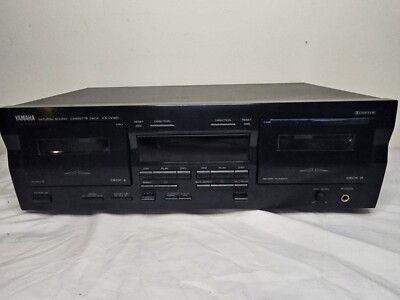 Yamaha KX-W321 Dual Stereo Cassette Deck *Tested* | eBay
