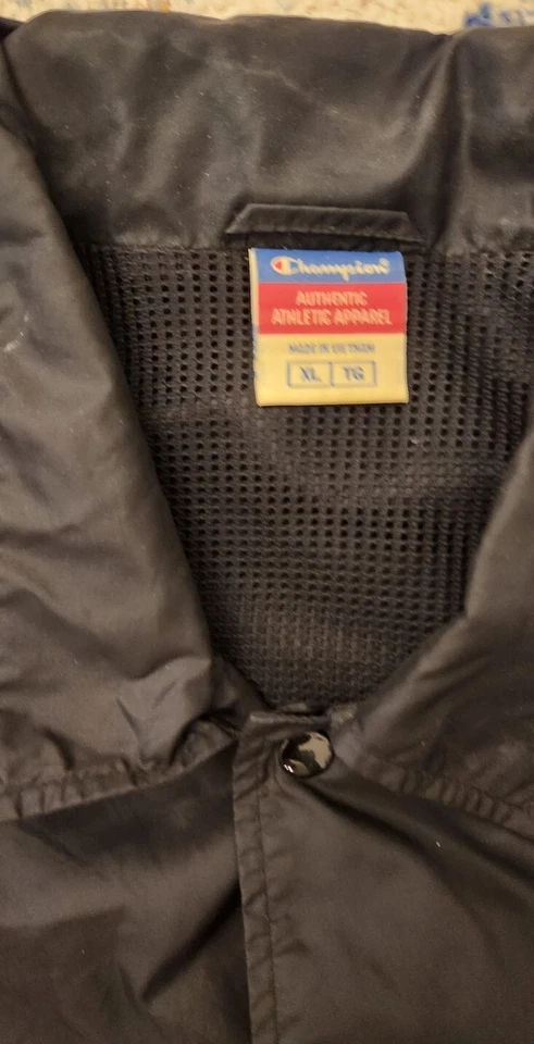 Cortavientos vintage SCRANTON-WILKES-BARRE RED BARONS Railriders Coach STAFF XL C Foto 3 de 4