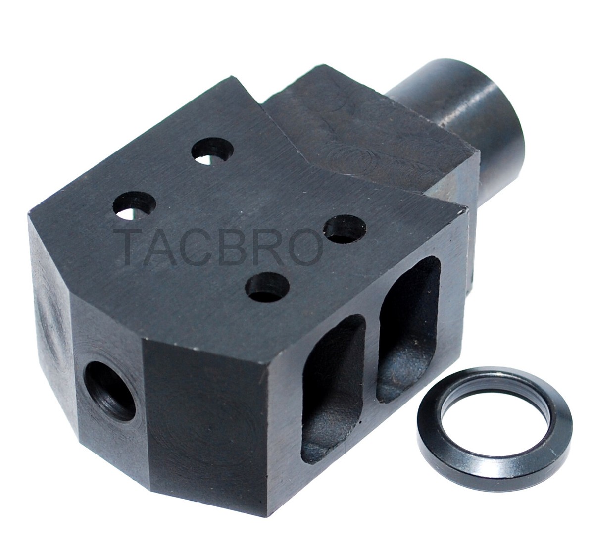 Black Anodized Aluminum 1/2