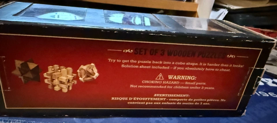 3 деревянные головоломки от Golden Horse Arts & Craft Co-BRAIN BENDER TEST - Изображение 2 из 2