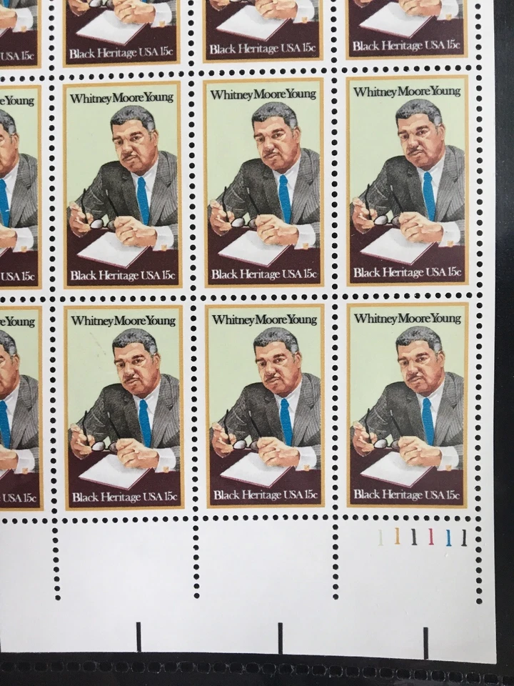 Scott # 1875, 15 cent Whitney Young, Civil Rights - Image 2 of 4