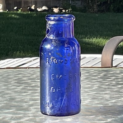 Antique 1890's BROMO- SELTZER-EMERSON DRUG CO. -BALTIMORE, MD. Medicine Bottle