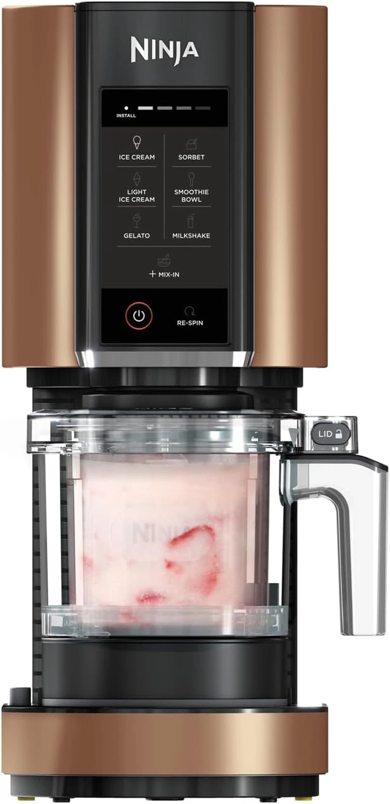 Ninja Creami Ice Cream Maker & Frozen Dessert Maker with 3 Tubs, 7 Programs, Mak