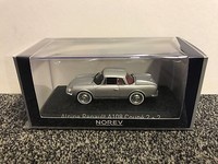 Renault Alpine A108 Coupé 2+2 1961 Silver 1:43 Norev