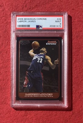 2007 Bowman Chrome LeBron James #23 PSA 9 MINT | eBay 2007 Bowman