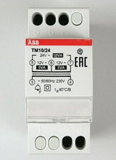 ABB Trafo 8V 12V 24V AC Transformator Klingeltrafo Hutschiene Installationsgerät