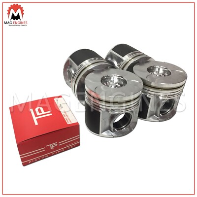 KOLBEN & RING SET TOYOTA 2KD-FTV D-4D FÜR HILUX HIACE INNOVA FORTUNER 2,5L 01-10