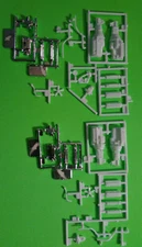 Lot of 2 1977 Chevy GMC 4x4 Pickup Truck 1/24 V8 5.7 350 Engine Motor Trans