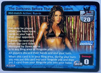 WWE Raw Deal: The Darkness Before The Dawn (Rare)