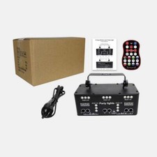  DMX RGB LED 15W Laser Beam Scanner Projector DJ Disco Party Stage Laser Light 